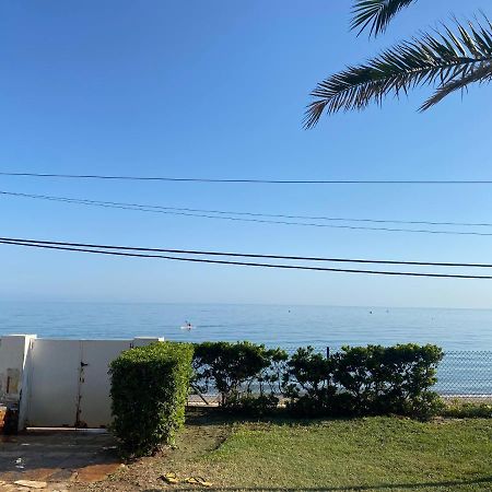 Primera línea de playa Denia Exterior foto