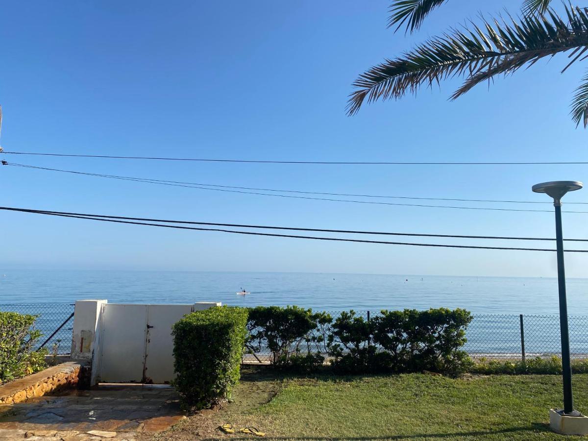 Primera línea de playa Denia Exterior foto