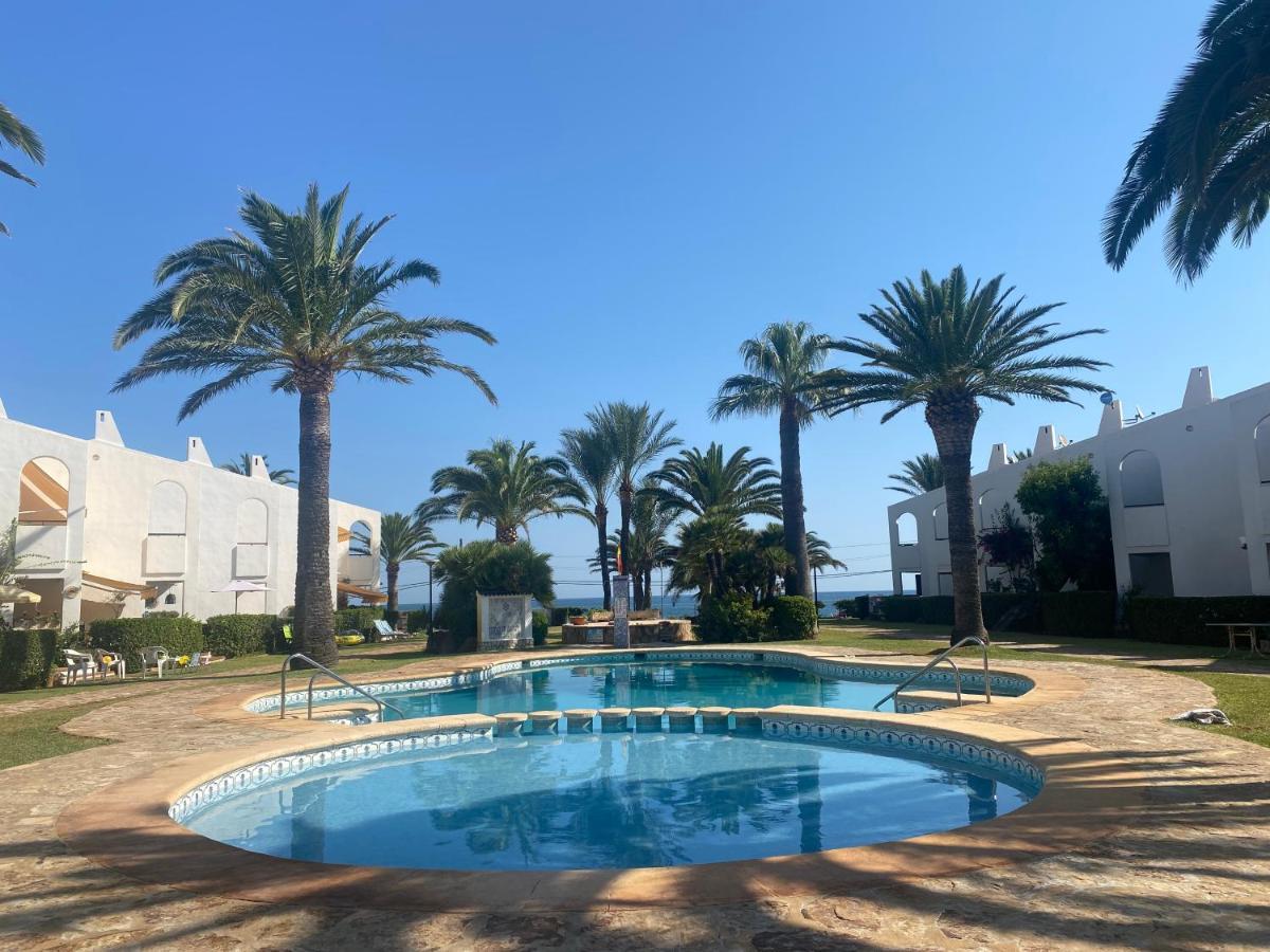 Primera línea de playa Denia Exterior foto